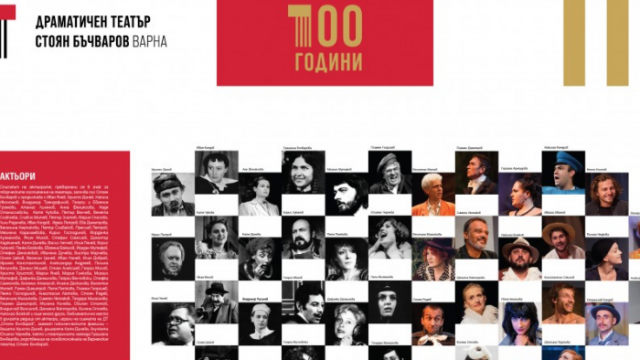 Документалната изложба 2021 100 години Драматичен театър Варна може